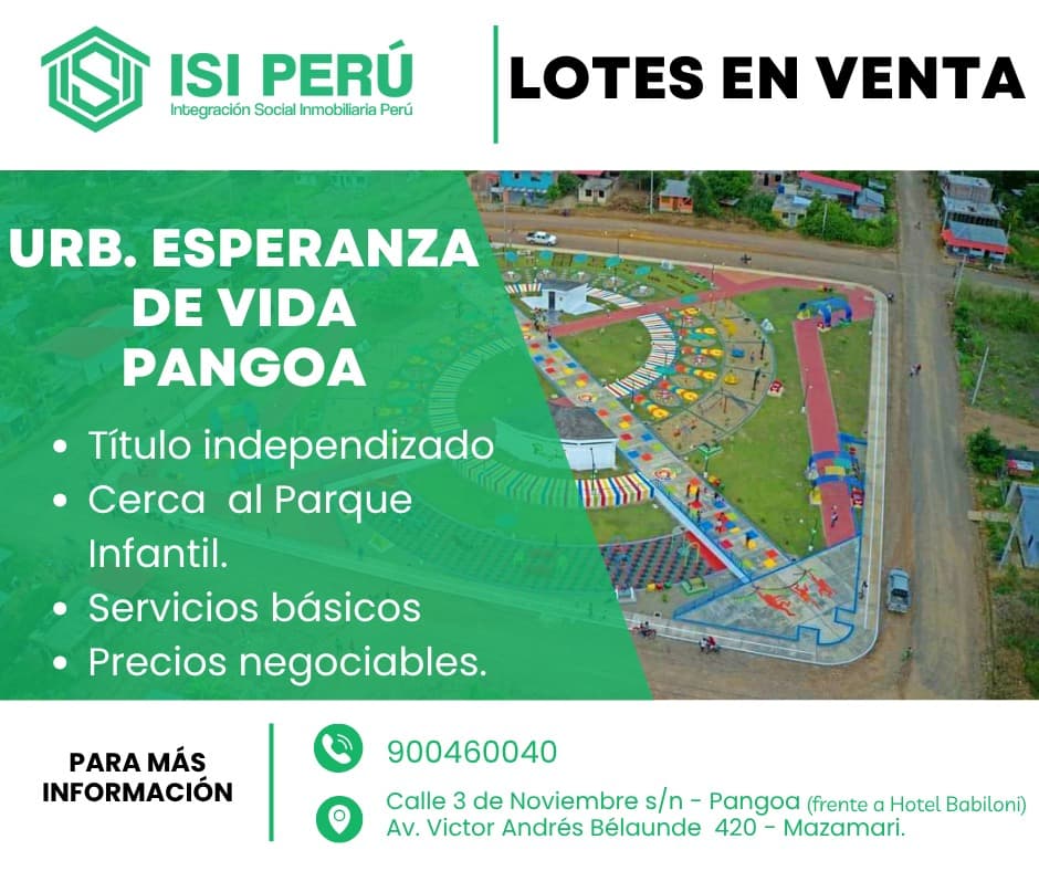 Esperanza de Vida I Etapa